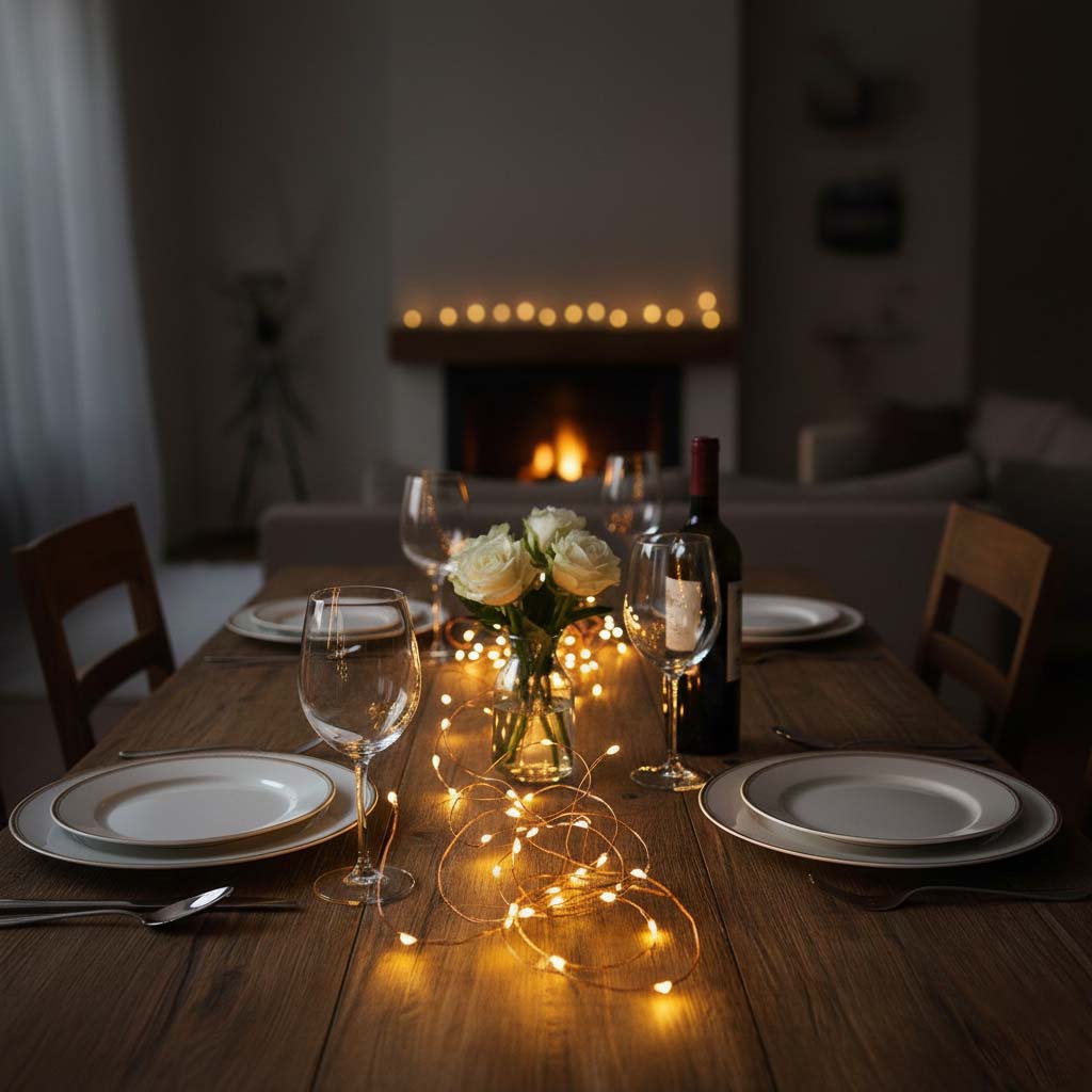 Fio de Luz LED Homiks Natalino – Brilho Intenso e Alta Durabilidade