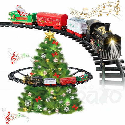 Comboio de Natal Suspenso (89cm) - Com Som e Luz