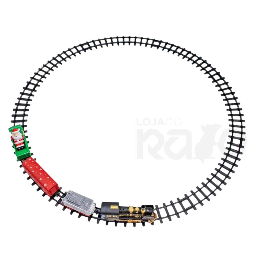 Comboio de Natal Suspenso (89cm) - Com Som e Luz