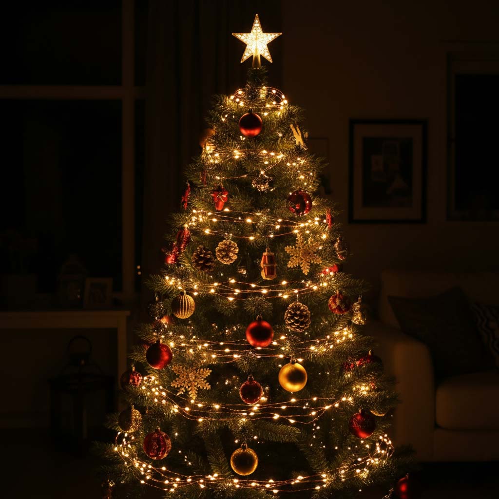 Fio de Luz LED Homiks Natalino – Brilho Intenso e Alta Durabilidade